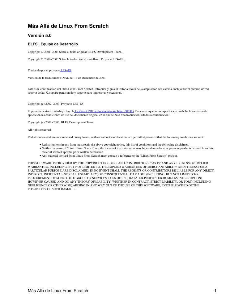 Imágen de pdf Más Allá de Linux From Scratch