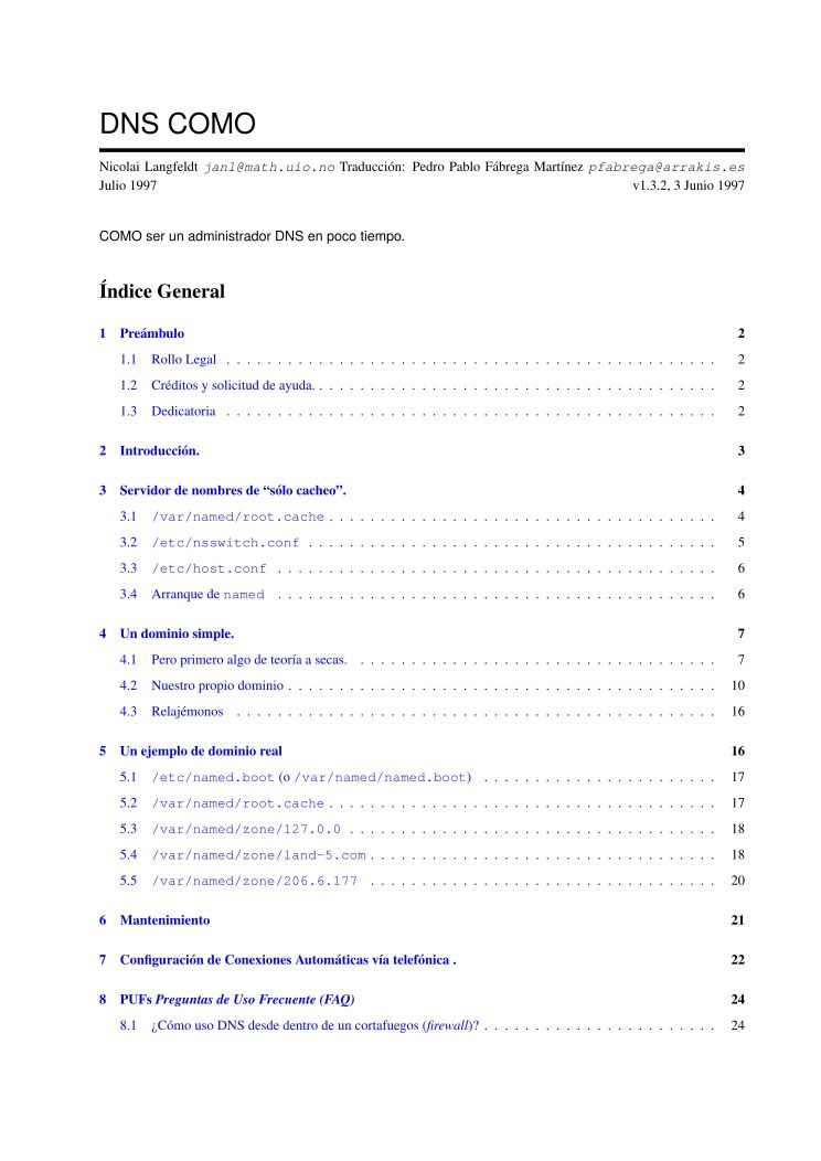 Imágen de pdf DNS Como