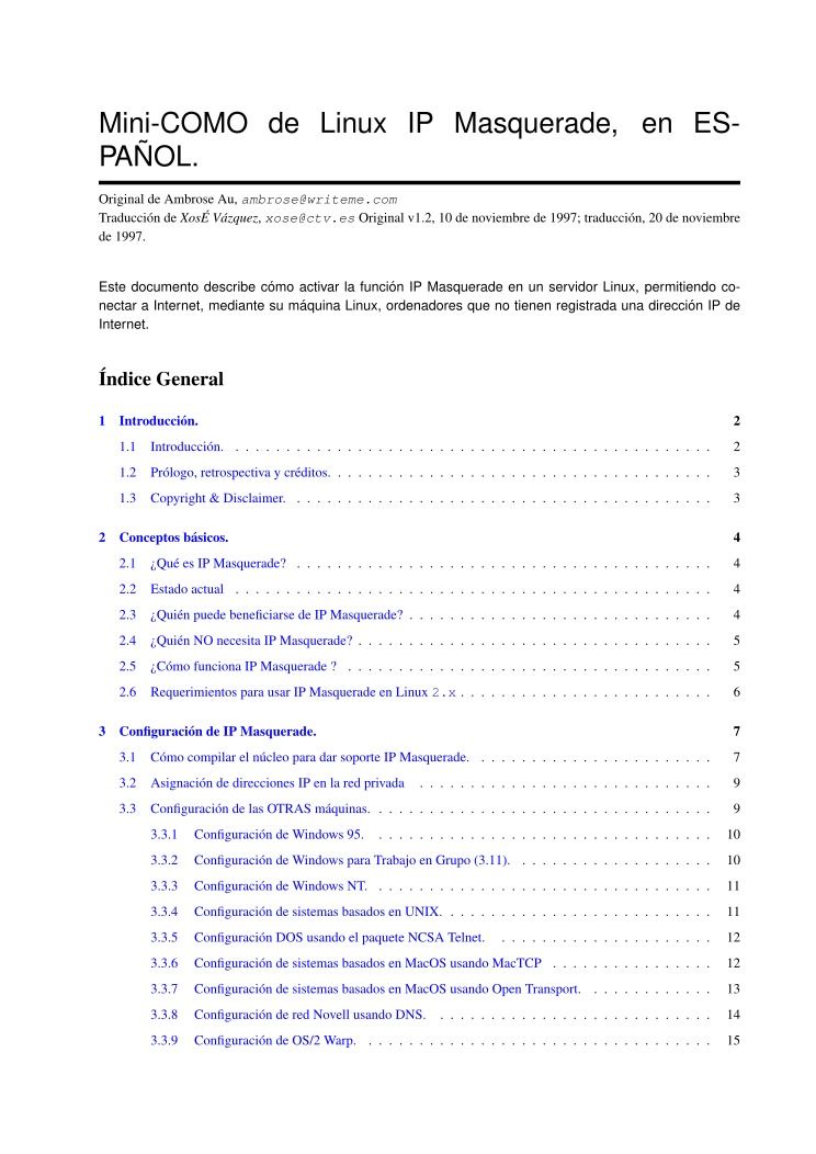 Imágen de pdf IP Masquerade Como