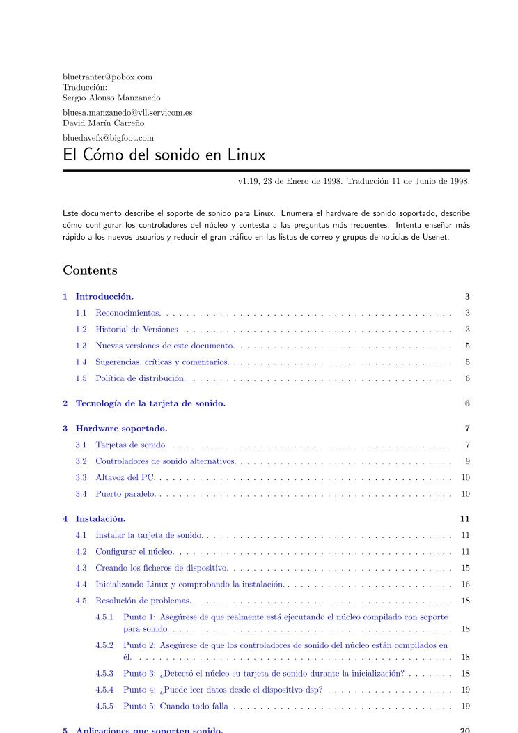 Imágen de pdf El Cómo del sonido en Linux
