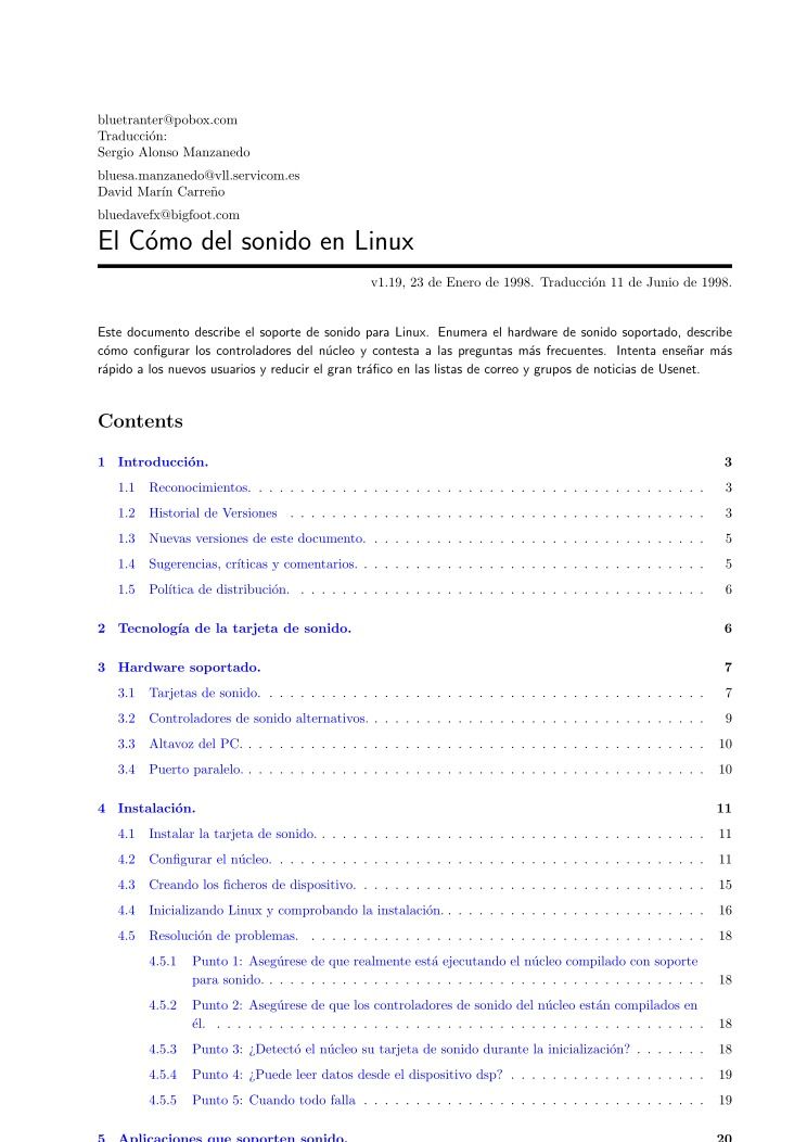 Imágen de pdf El Cómo del sonido en Linux