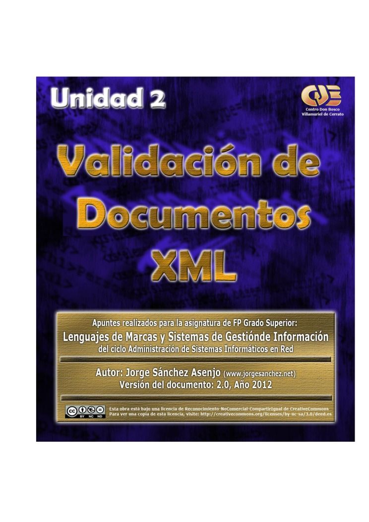 Imágen de pdf Validación de Documentos XML