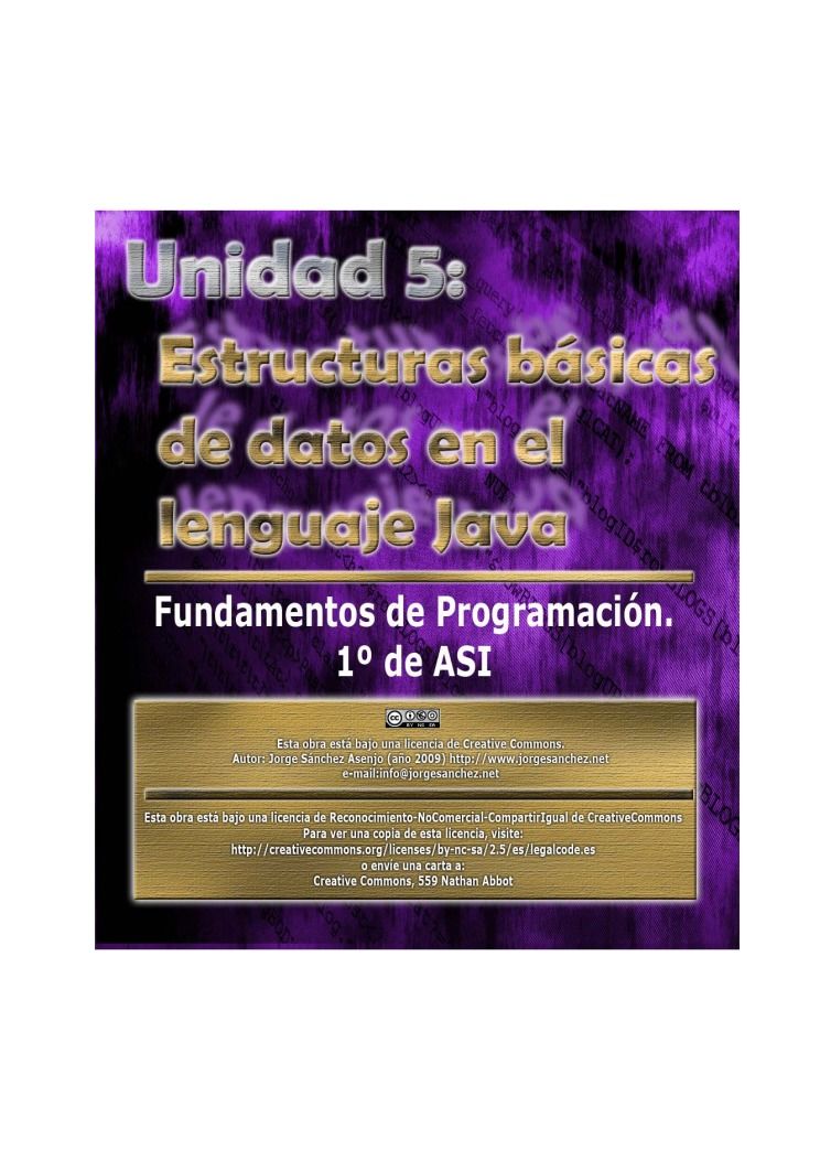 Imágen de pdf Estructuras básicas de datos en el lenguaje Java