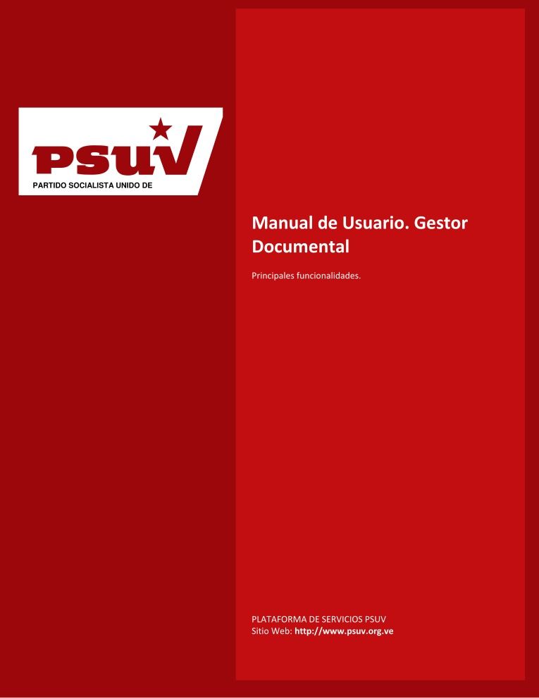 Imágen de pdf Manual de Usuario Gestor Documental