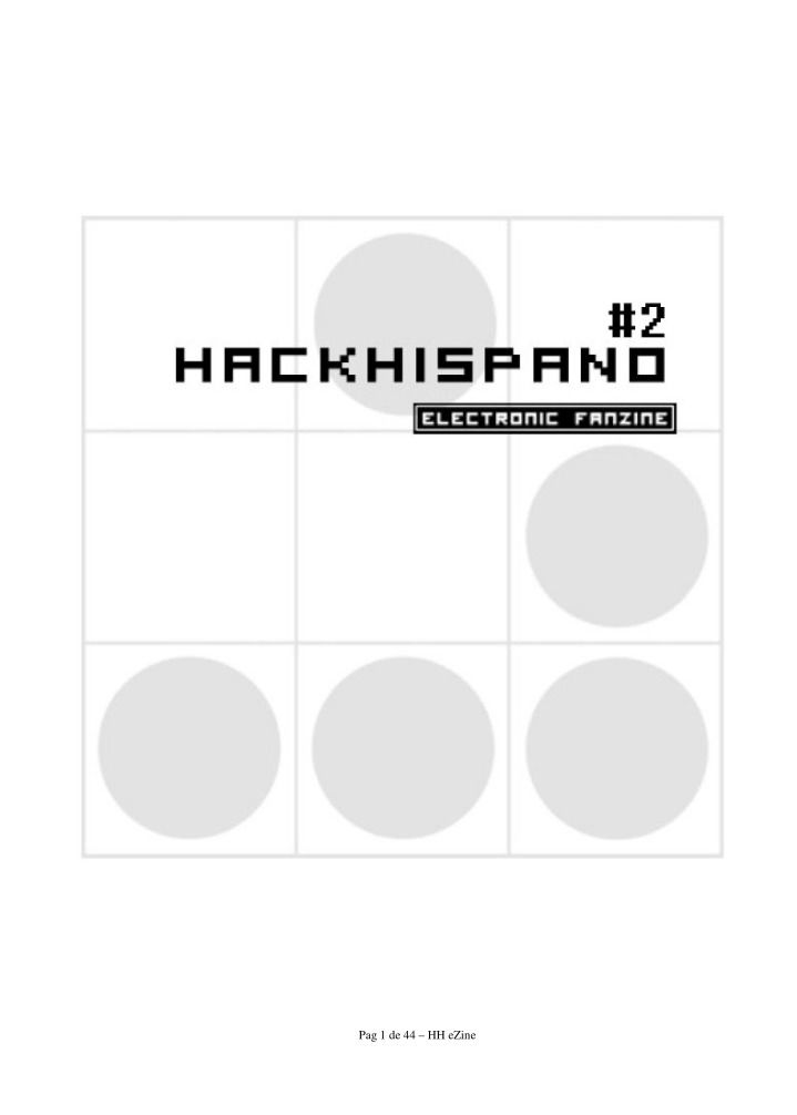 Imágen de pdf HackHispano - eZine N2