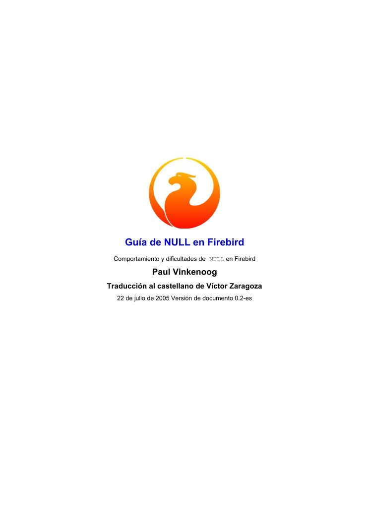 Imágen de pdf Guía de NULL en Firebird