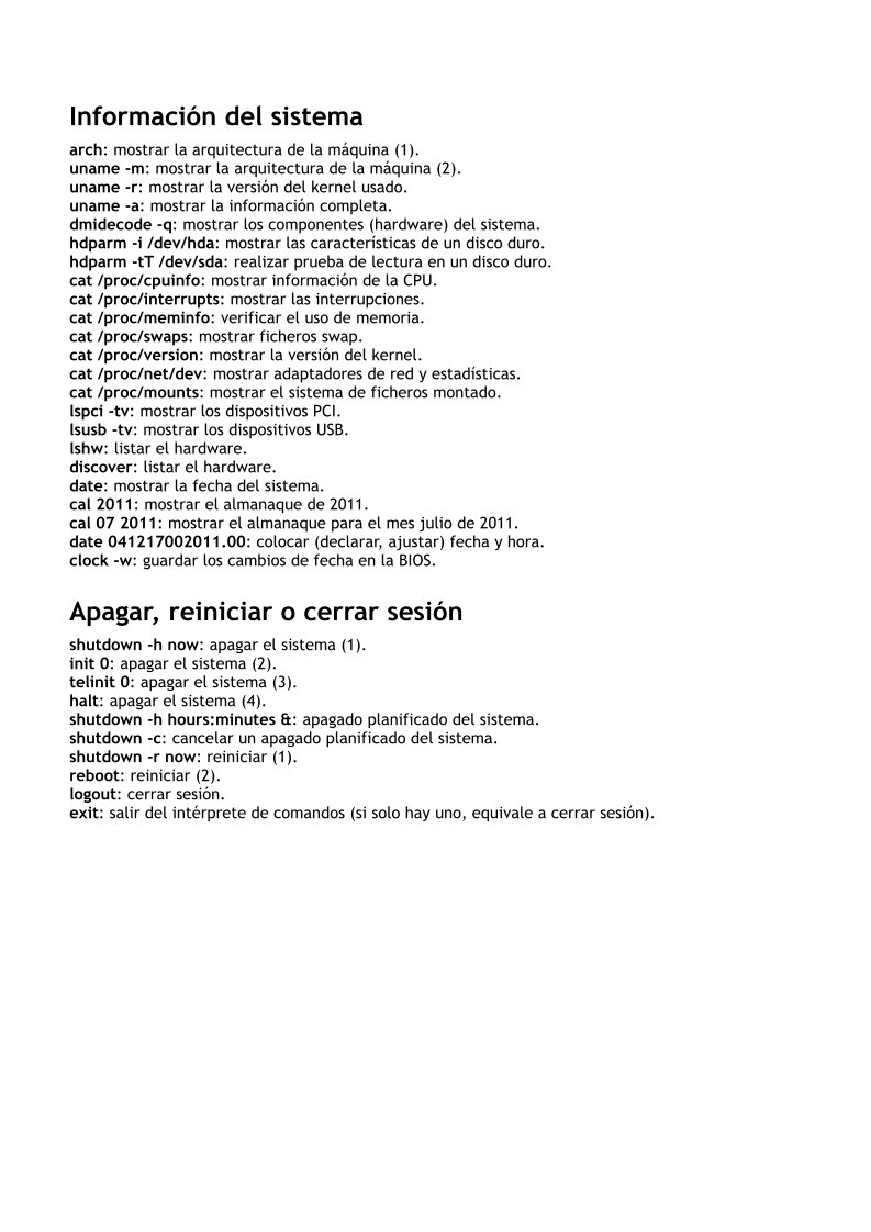 Imágen de pdf comandos linux 4
