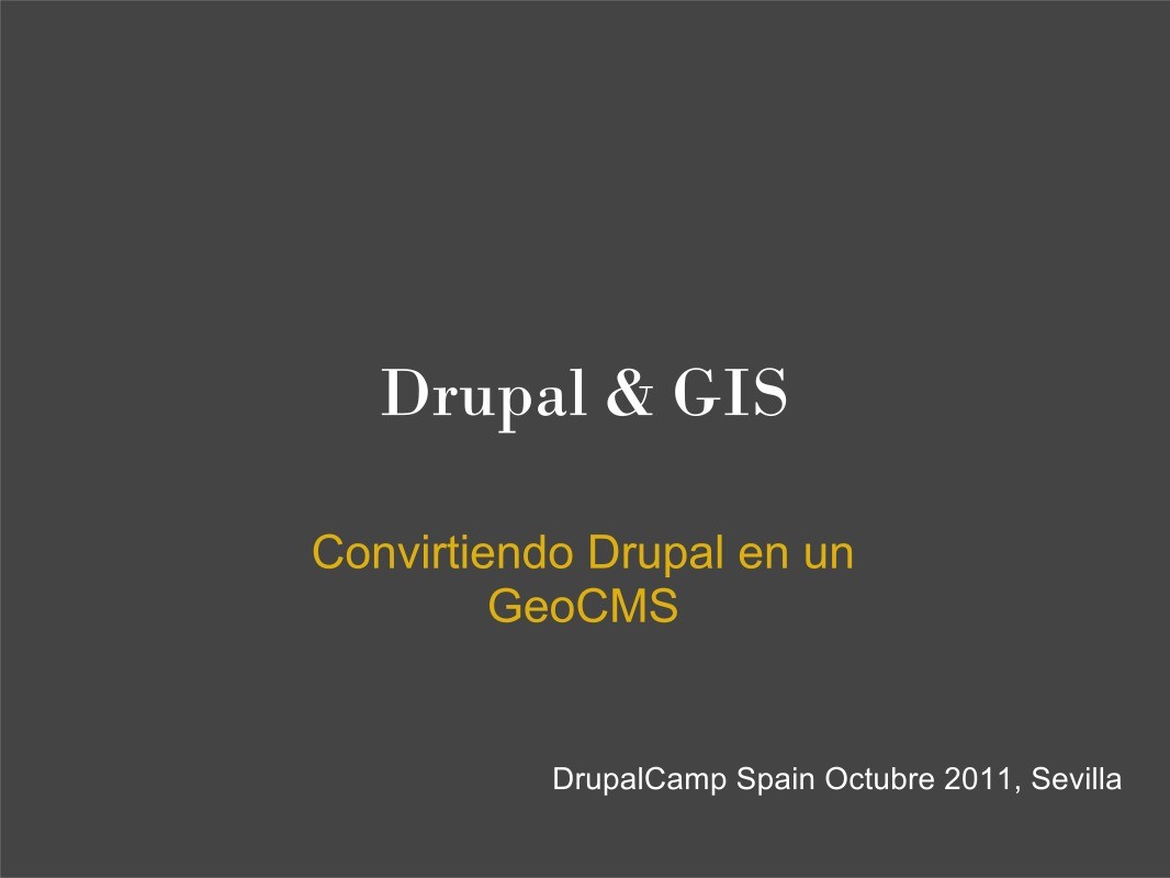 Imágen de pdf Drupal & GIS - Convirtiendo Drupal en un GeoCMS