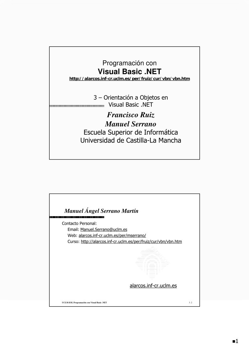 Imágen de pdf 3 - Orientación a Objetos en Visual Basic .NET