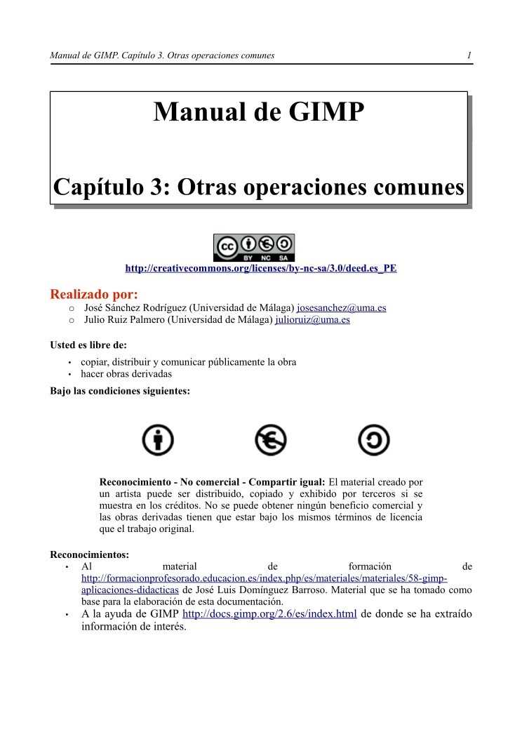 Imágen de pdf Manual de GIMP. Capítulo 3. Otras operaciones comunes