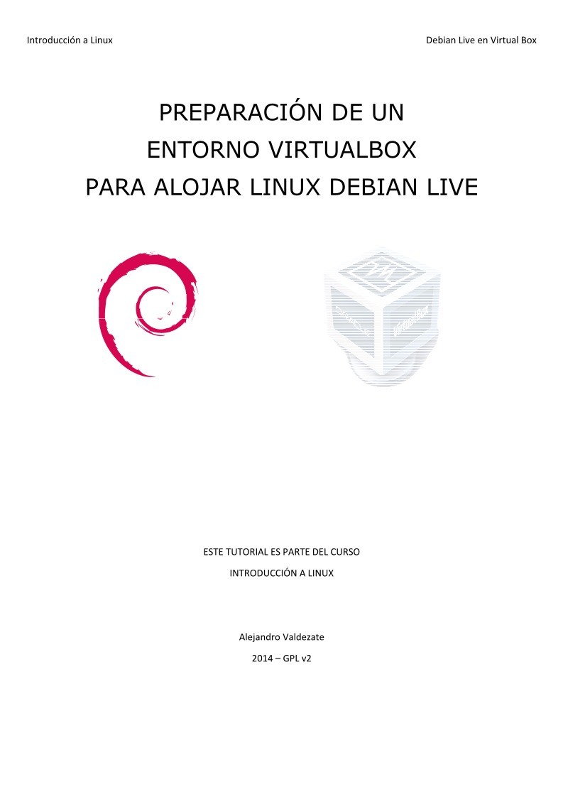 Imágen de pdf Preparación de un entorno virtualbox para alojar Linux Debian live