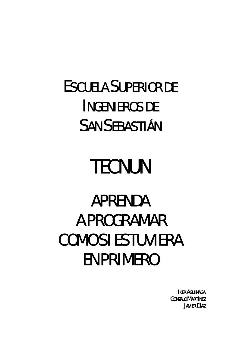 Imágen de pdf APRENDA A PROGRAMAR COMO SI ESTUVIERA EN PRIMERO