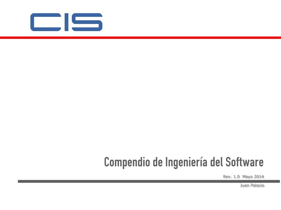 Imágen de pdf Compendio de Ingeniería del Software rev. 07