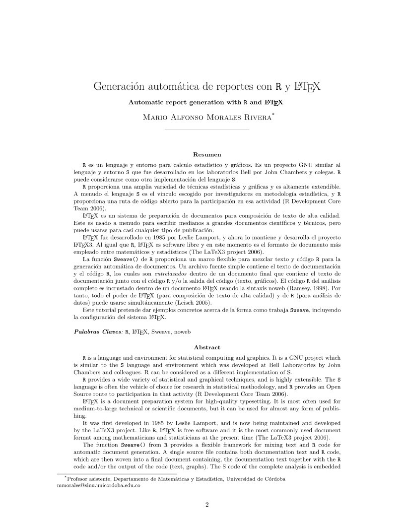 Imágen de pdf Generación automática de reportes con R y LATEX