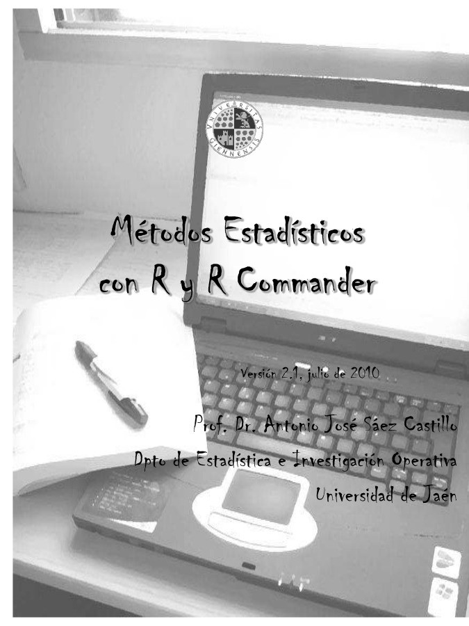 Imágen de pdf Métodos Estadísticos con R y R Commander