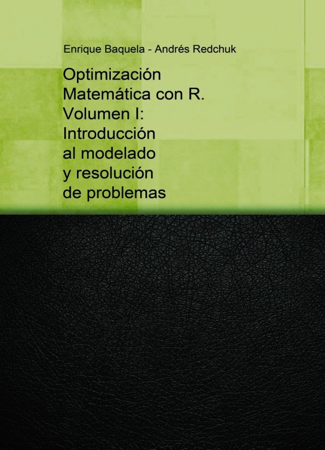 Imágen de pdf Optimizacion Matematica con R Volumen I