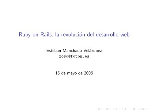 Imágen de pdf Ruby on Rails: la revolución del desarrollo web