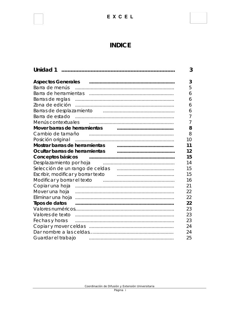 Imágen de pdf excel