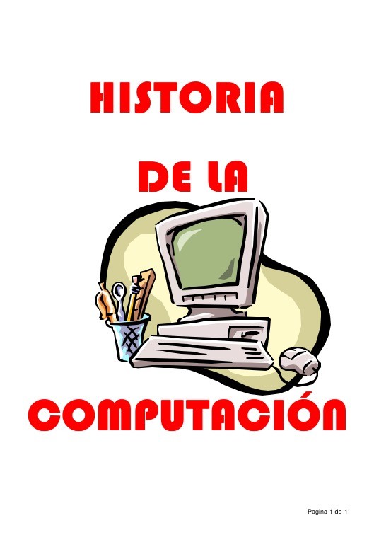 Imágen de pdf HISTORIA DE LA DE LA COMPUTACIÓN