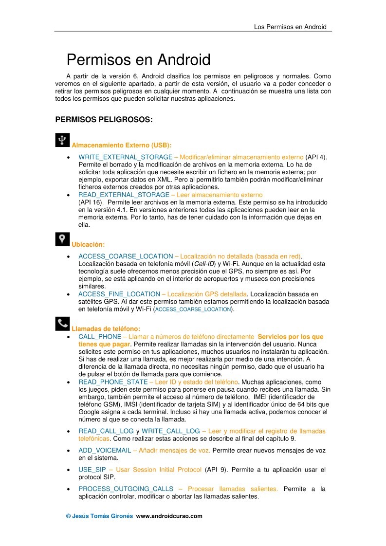Imágen de pdf Los Permisos en Android