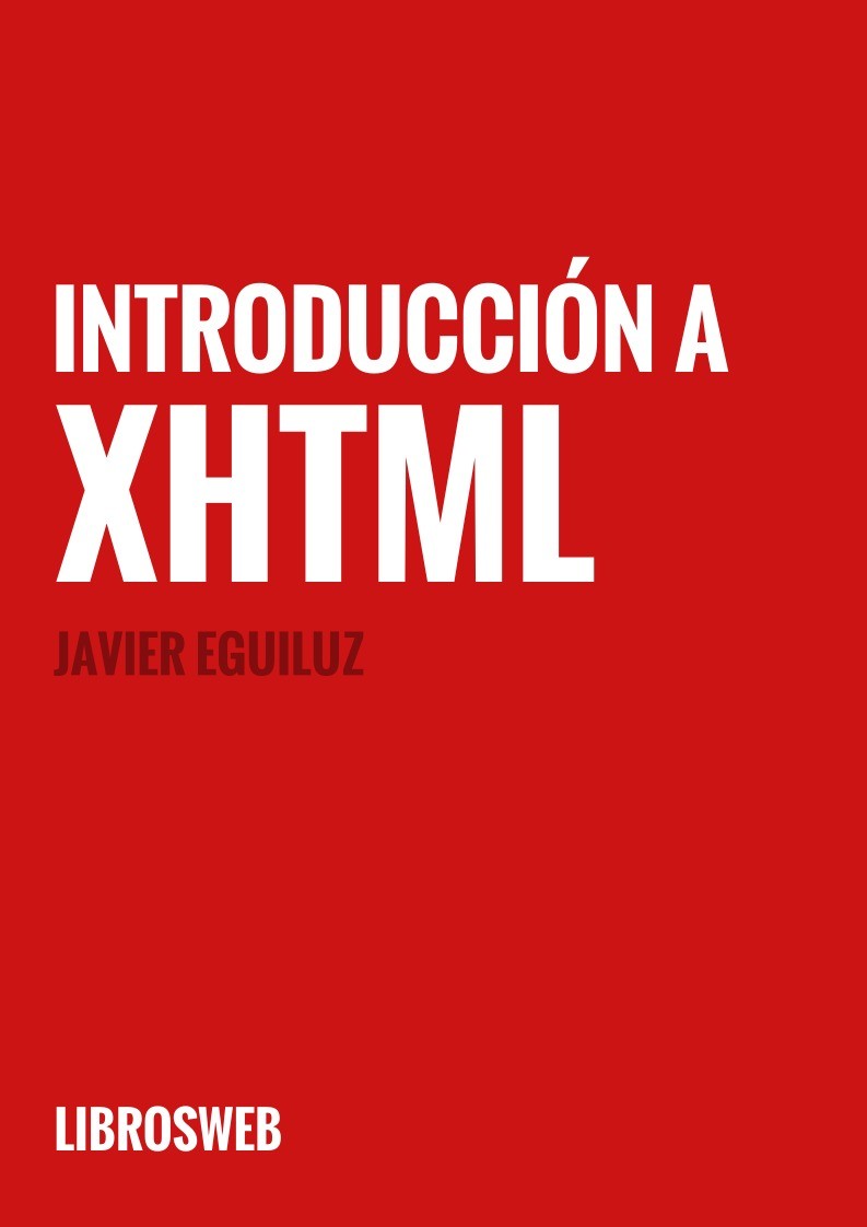 Imágen de pdf Introducción a XHTML