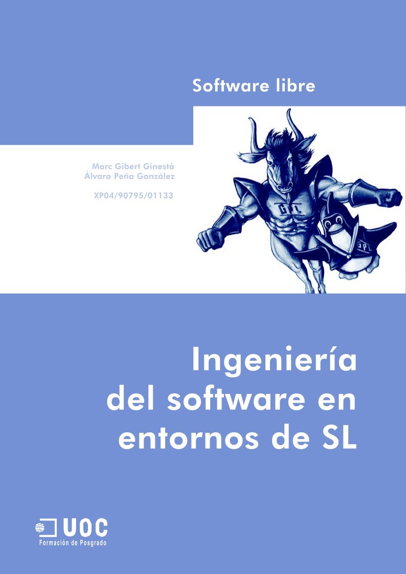 Imágen de pdf Software libre - Ingeniería del software en entornos de SL