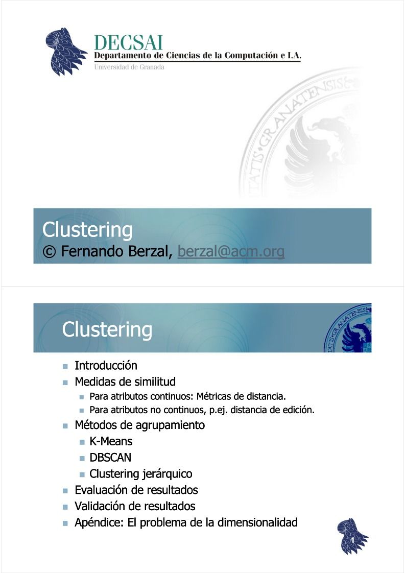 Imágen de pdf Clustering
