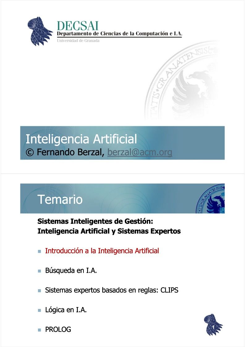 Imágen de pdf Inteligencia Artificial