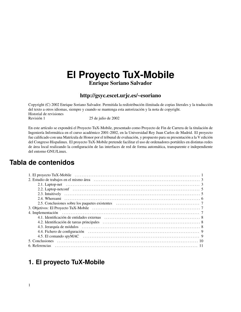 Imágen de pdf El Proyecto TuX-Mobile