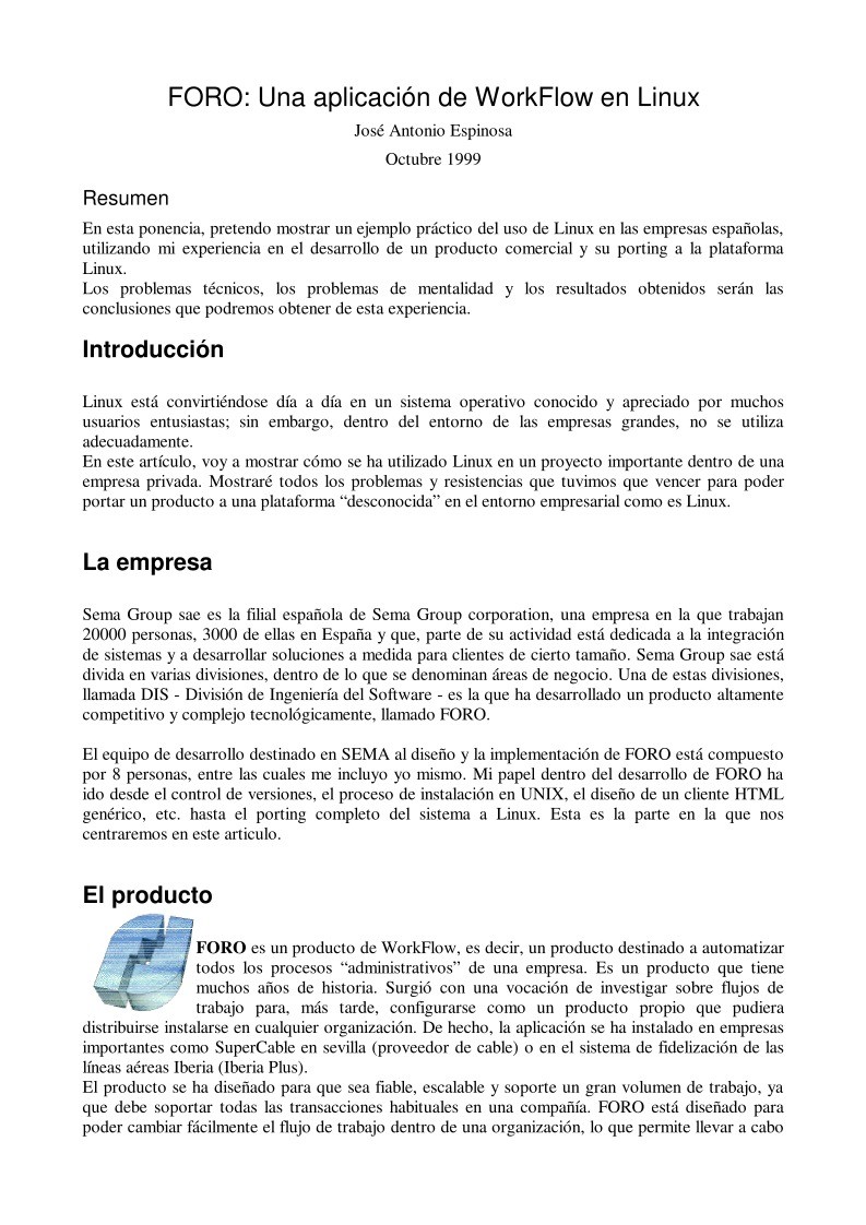 Imágen de pdf FORO: Una aplicación de WorkFlow en Linux