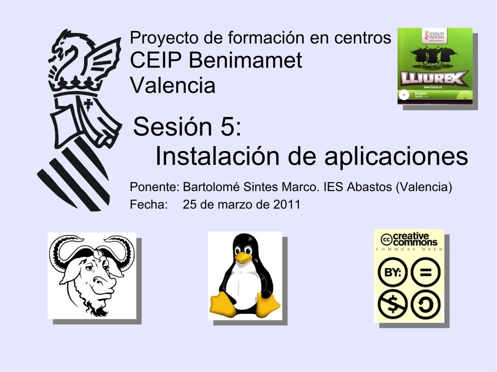 Imágen de pdf Sesión 5: Instalación de aplicaciones