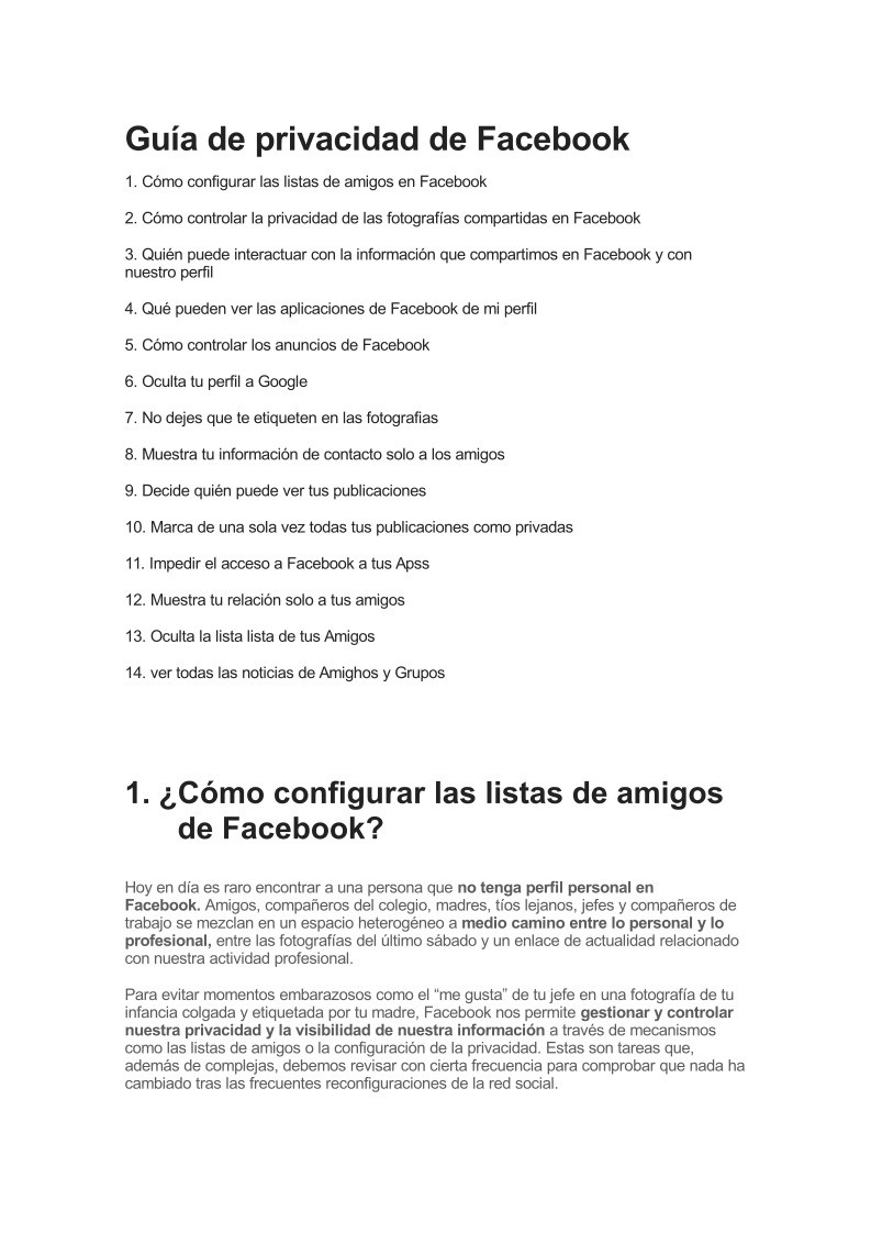 Imágen de pdf Guía de privacidad de Facebook