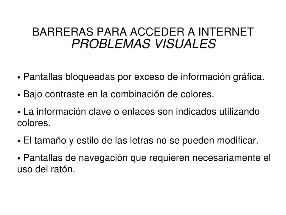 Imágen de pdf BARRERAS PARA ACCEDER A INTERNET - PROBLEMAS VISUALES