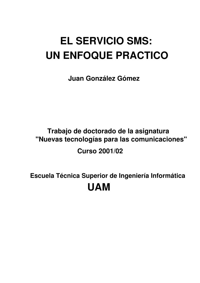 Imágen de pdf EL SERVICIO SMS: UN ENFOQUE PRACTICO