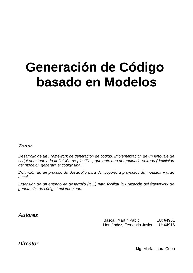 Imágen de pdf Generación de código basado en modelos