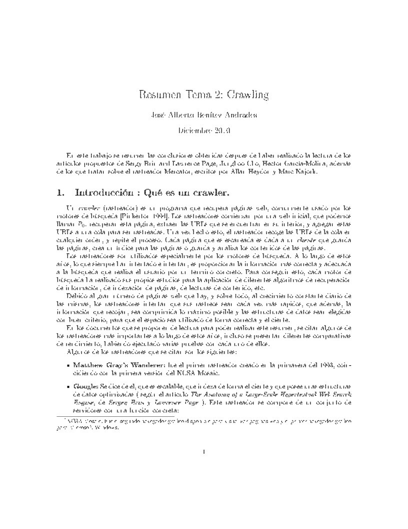 Imágen de pdf Resumen Tema 2: Crawling