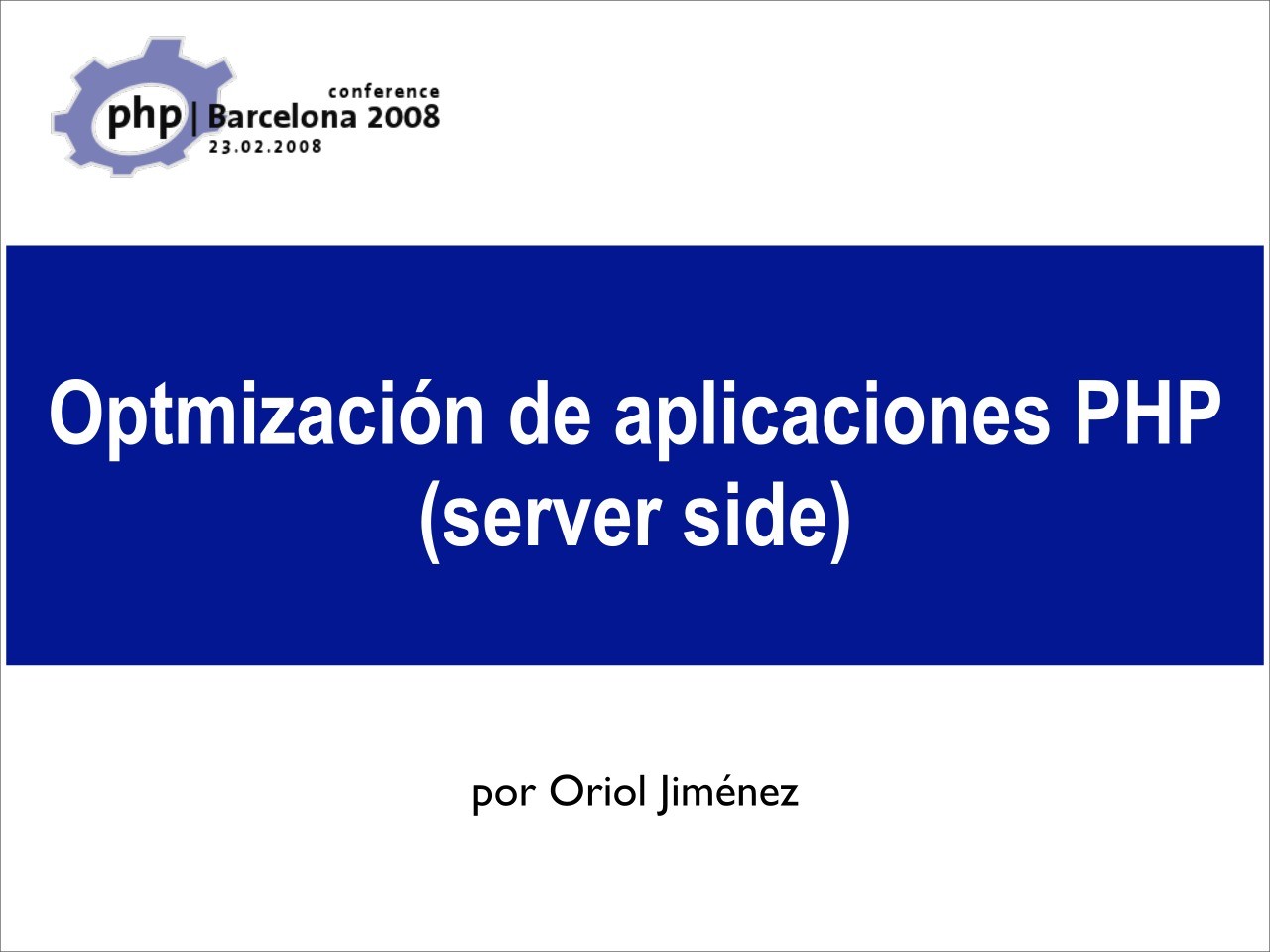 Imágen de pdf optimizacion de aplicaciones php server side