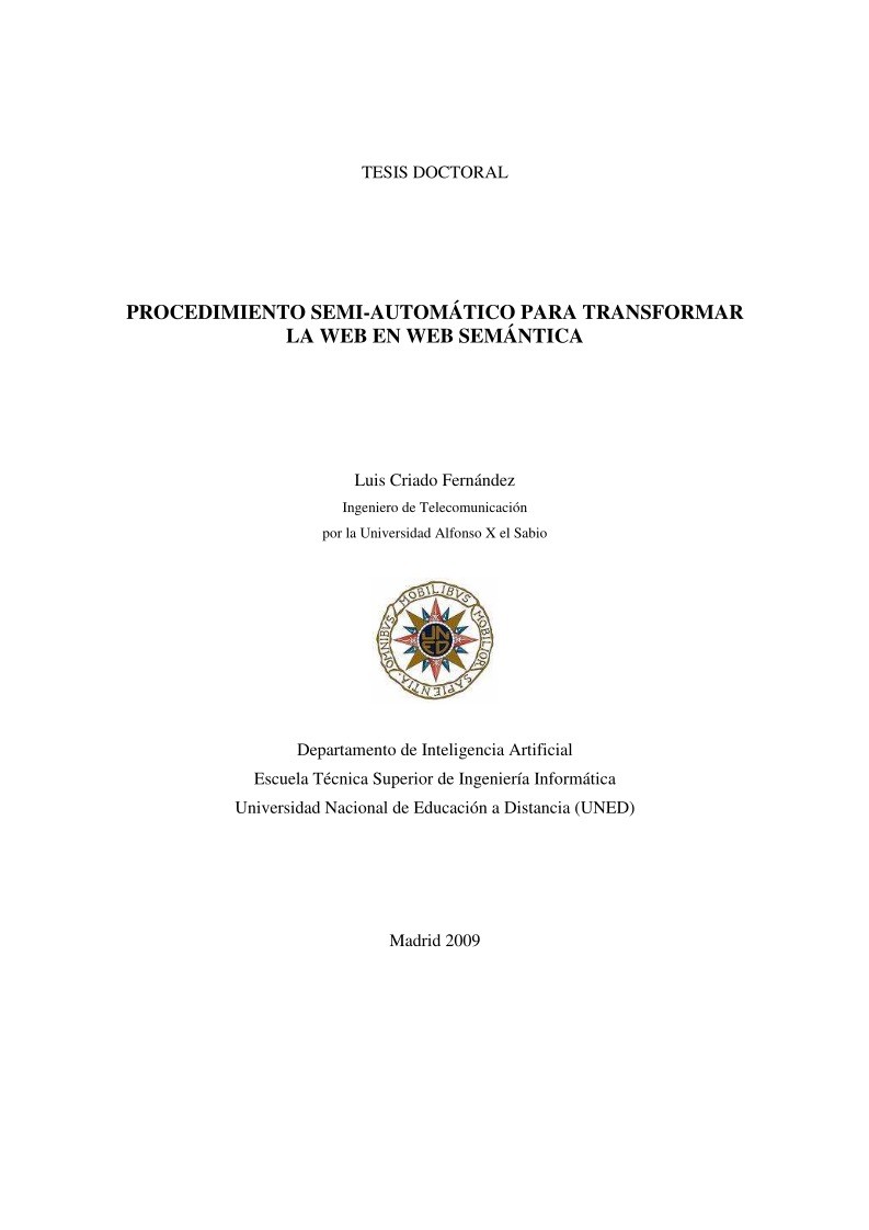 Imágen de pdf PROCEDIMIENTO SEMI-AUTOMÁTICO PARA TRANSFORMAR LA WEB EN WEB SEMÁNTICA