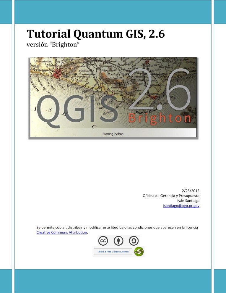Imágen de pdf Tutorial Quantum GIS, 2.6