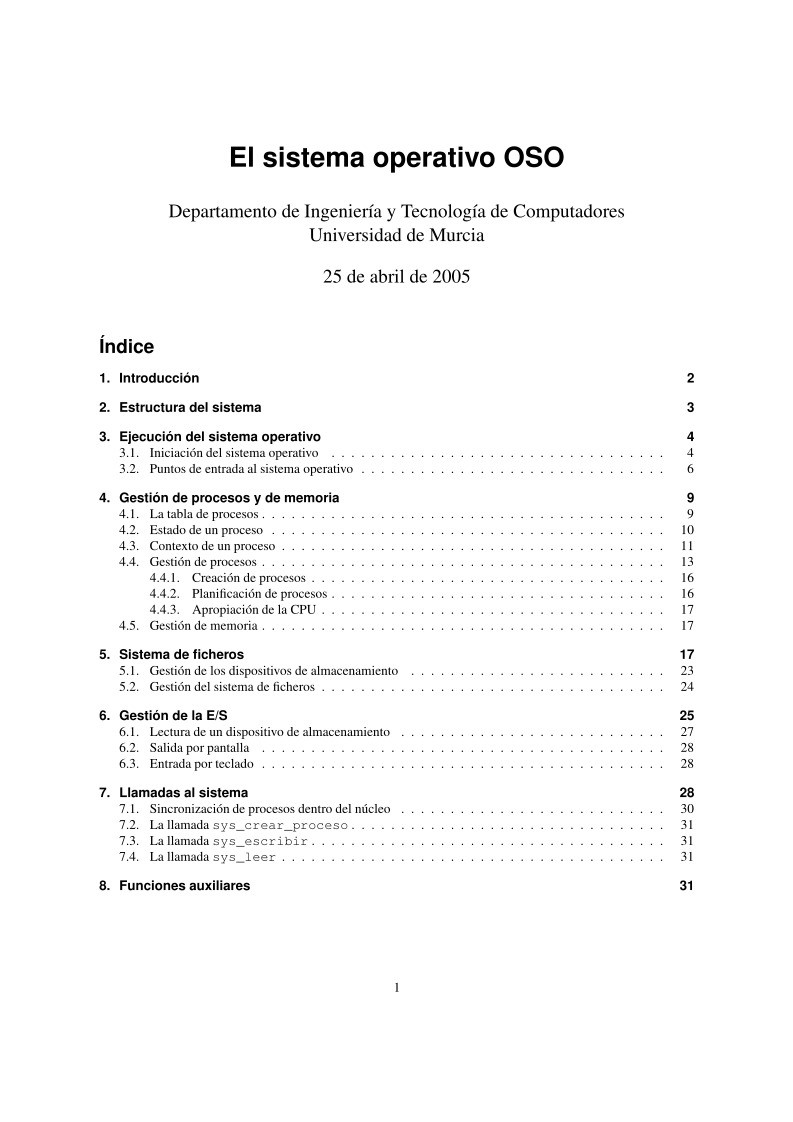 Imágen de pdf El sistema operativo OSO