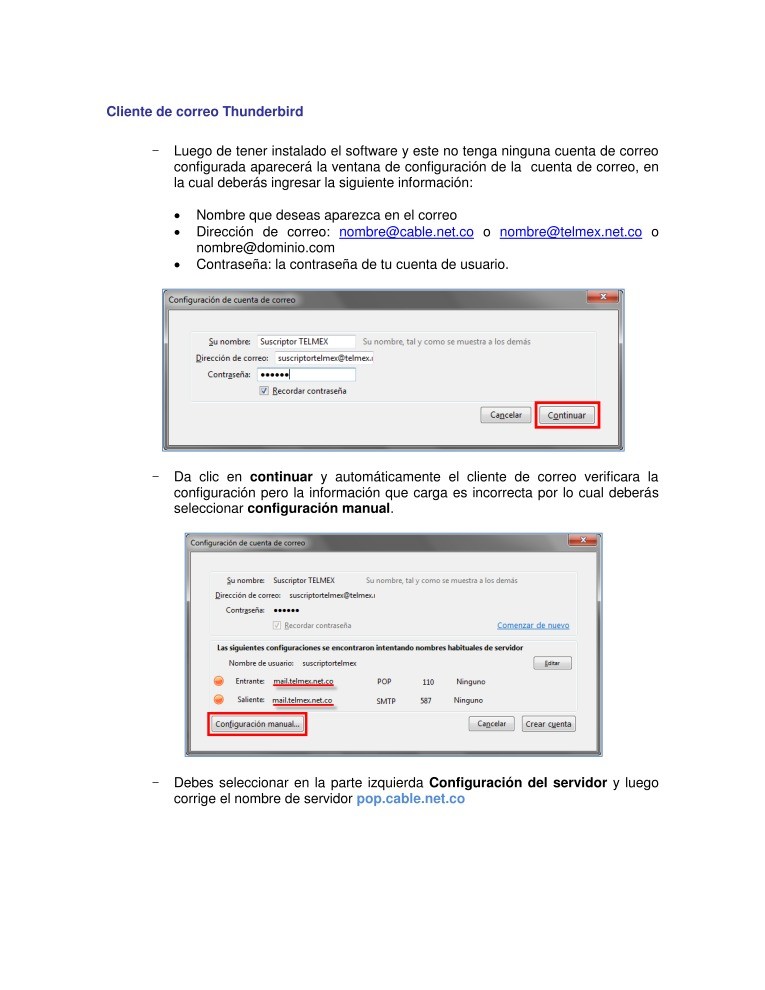 Imágen de pdf Cliente de correo Thunderbird