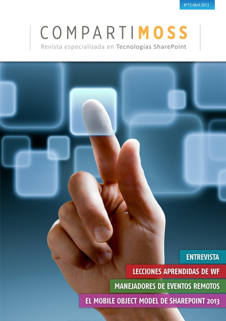 Imágen de pdf compartiMOSS 15 - Revista especializada en Tecnologías SharePoint