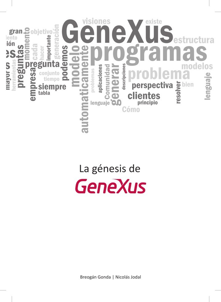 Imágen de pdf La Genesis de GeneXus ES1