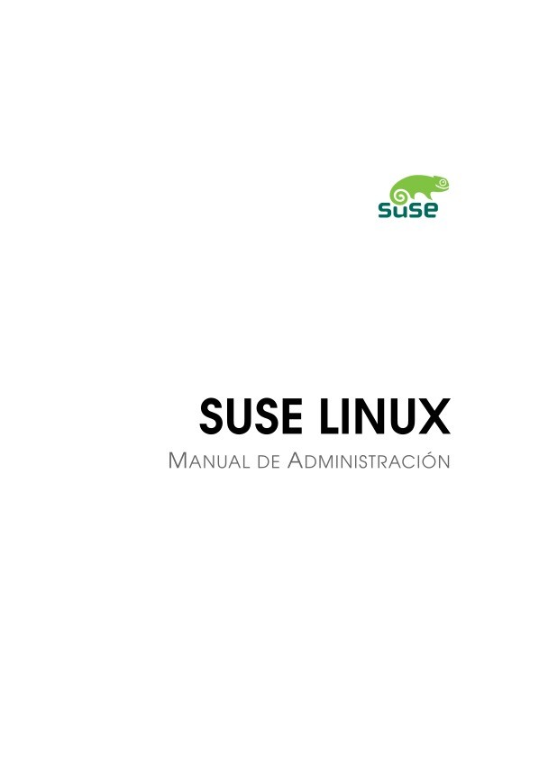 Imágen de pdf SuSE Linux MANUAL DE ADMINISTRACIÓN 9.1.0.2