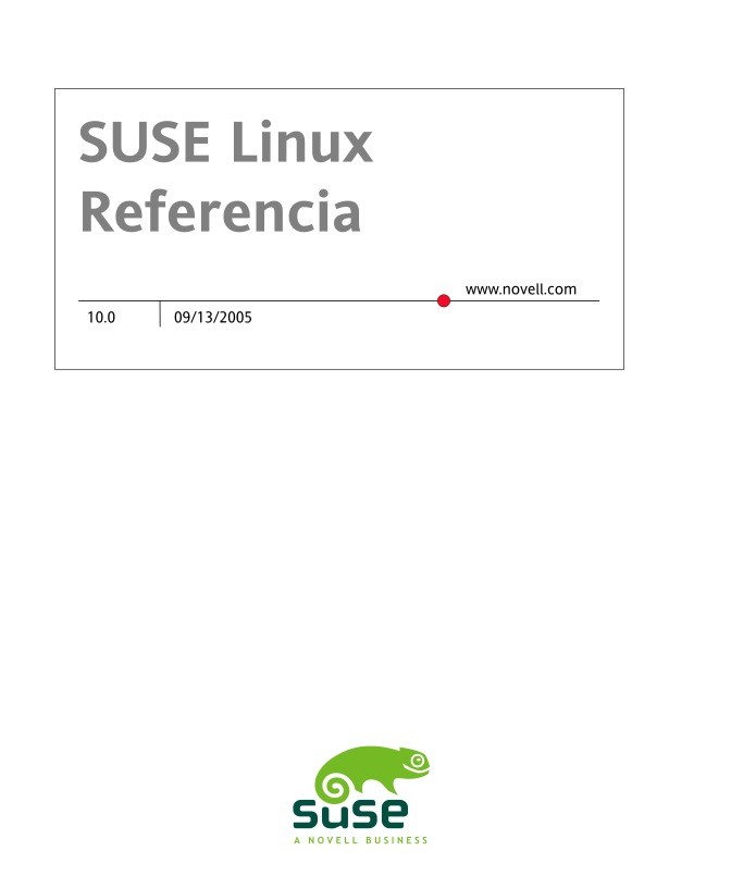 Imágen de pdf SUSE Documentación de LINUX