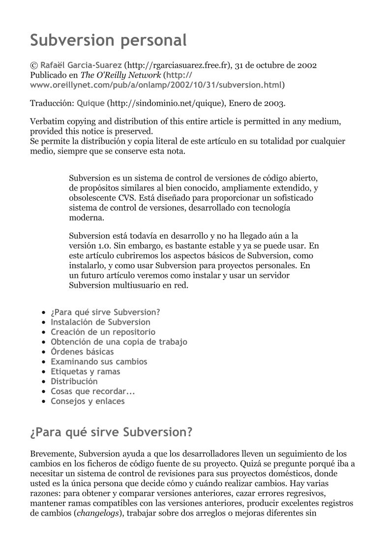 Imágen de pdf subversion personal