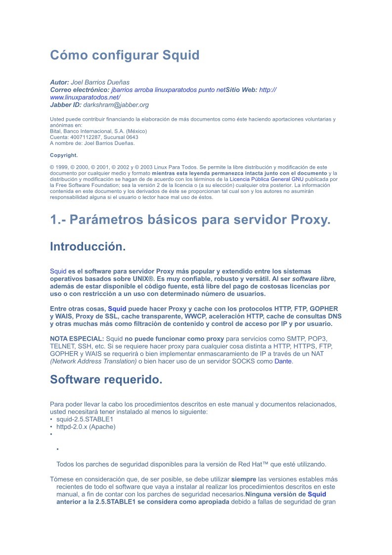 Imágen de pdf Cómo configurar Squid