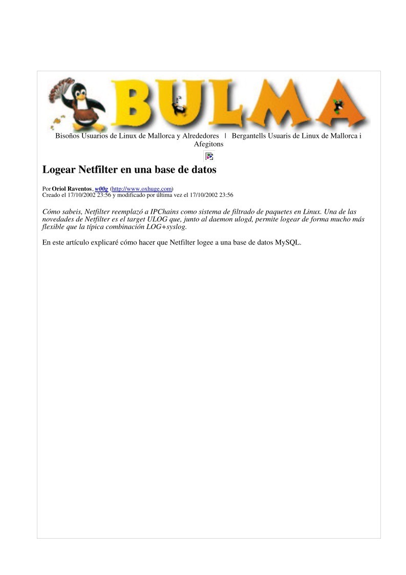 Imágen de pdf Logear Netfilter en una base de datos