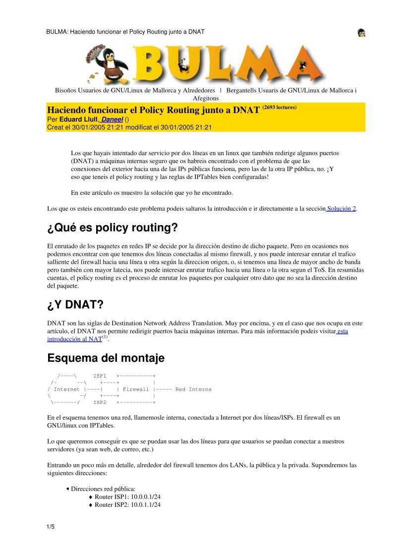 Imágen de pdf BULMA: Haciendo funcionar el Policy Routing junto a DNAT