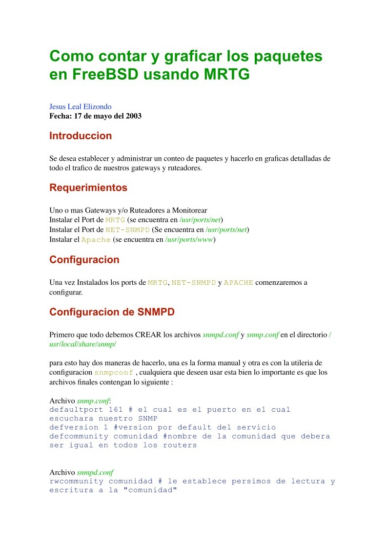 Imágen de pdf Como contar y graficar los paquetes en FreeBSD usando MRTG